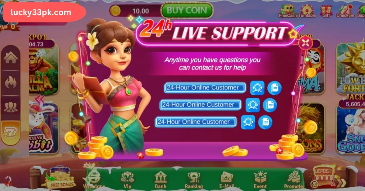 Lucky 33 Game Features