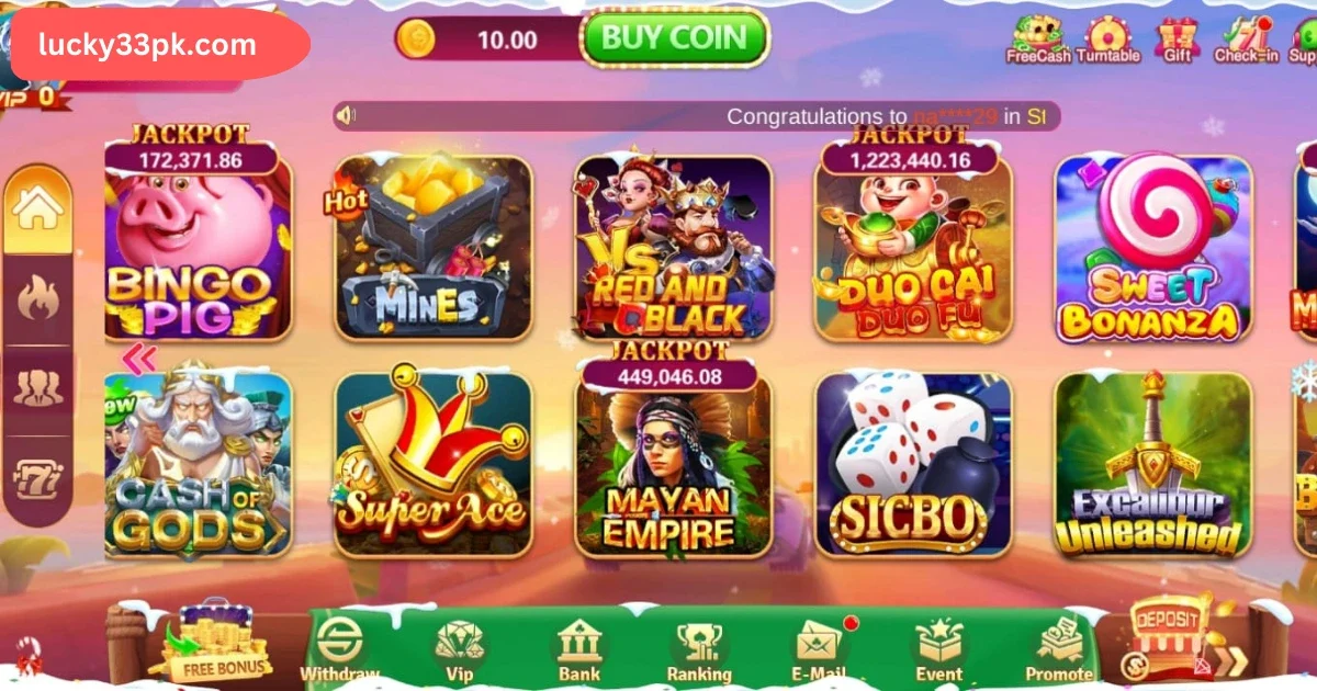 What is Lucky 33 Game